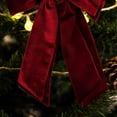 thumbnail image 5 of Holiday Time Christmas 2 Pack Red Velvet Bows, 5 of 5