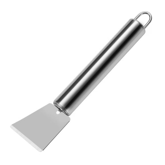 TopLLC Grattoir de Nettoyage Grattoir Multi-Cuisine Grattoir en Acier Inoxydable Grattoir de Four Grattoir de Fenêtre pour Nettoyer Réfrigérateurs Vaisselle Cuisinières Plaques à Induction Pelle Dégraissante