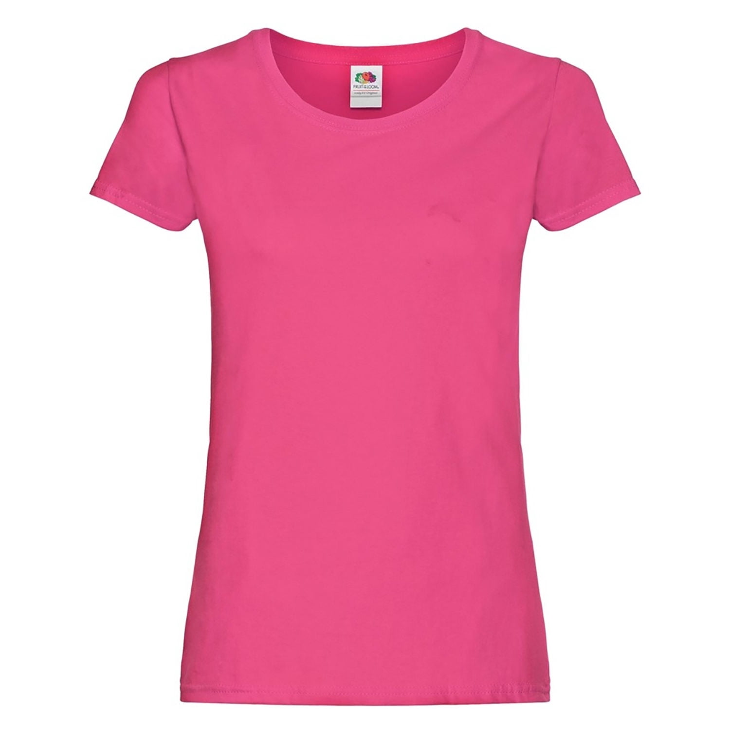 Fruit of the Loom T-Shirt à Manches Courtes Coupe Féminine pour Femmes