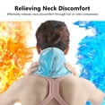 thumbnail image 4 of Neck Ice Pack, Gel Bead Ice Pack for Neck, Discomfort Relief with Adjustable Strap, Plush Cover,  PVC Gel Beads, 4 of 8