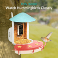 thumbnail image 2 of NETVUE Birdfy Add-ons, Hummingbird Feeder Extension, 18.3 oz Hummingbird Feeders Perch Easy Filling & Easy Cleaning, 2 of 6