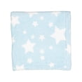 thumbnail image 1 of Baby Mode Couverture en Molleton Star - Bleu (1 Unité), 1 of 1