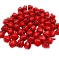 thumbnail image 2 of 100Pcs/Set Jingle Bells Nordic Style Shatter-proof Small Size Christmas Tree Hanging Bells Decor for Festival, 2 of 10