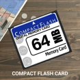 thumbnail image 4 of 4X 64MB Compact Flash Memory Card for Camera, Advertising Machine, Industrial Computer Card,4 x Compact Flash Card,White&Blue, 4 of 7