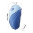 thumbnail image 3 of Manual Can Opener for Kitchen - Safe, Easy-Use, No Sharp Edges, Mini Size for Home & Outdoor, Ideal Gift for Elderly & Arthritis Sufferers, 3 of 4