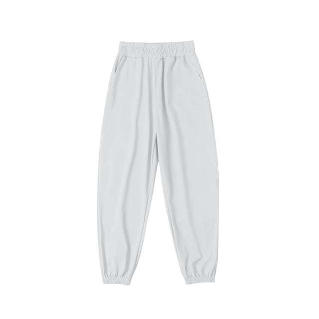 Yuyuzo Girls Cargo Pants Drawstring Elastic Waist Joggers Kids Wide Leg Sweatpants with Pockets