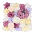 thumbnail image 2 of Artificial Flower Wall Background, Artificial Flower Wall Panels Simulation Silk Rose Flower Wall Decor for Wedding Party Stage Background Backdrop 15x15in, 2 of 7