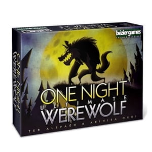 Bezier Board Game One Night Ultimate Werewolf Noir