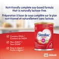 thumbnail image 2 of Similac Isomil Step 1, Non-GMO Soy-Based Baby Formula, Lactose Free, Newborn Formula Powder, 0+ Months, 800 grams, 2 of 7