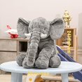 thumbnail image 4 of Éléphant en Peluche Jouet Animal 24 Pouces, 4 of 5