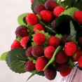 thumbnail image 2 of Artificial Fruits Decorative Lifelike Myrica Rubra Simulation Fruits Fake Fruits for Home Decor, 2 of 10