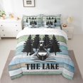 thumbnail image 2 of YST Lake House Comforter Set with Sheets 7Pcs Rustic Farmhouse Comforter, King Size (1 Count), 2 of 5