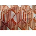 thumbnail image 4 of oneOone Cotton Silk Fabric Parallelogram & Triangle Geometric Print Fabric By Yard 42 Inch Wide, 4 of 4