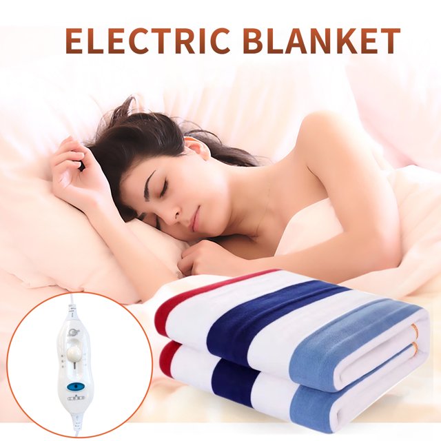 Dvkptbk Cozy Soft Flannel Heated Winter Blanket Blanket Heated Soft