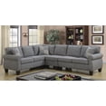 thumbnail image 1 of Victoria Sectional W/Adj. Armless Chair, Grey, 1 of 1