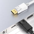 thumbnail image 3 of Display Port to HDMI Cable DP Adapter Converter Audio Video PC HDTV 1080P nice, 3 of 8