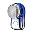 thumbnail image 1 of lionlar Electric Mini Shaver Hair Remover Trimmer USB Rechargeable Easy to Use Face Hair gradient blue, 1 of 9