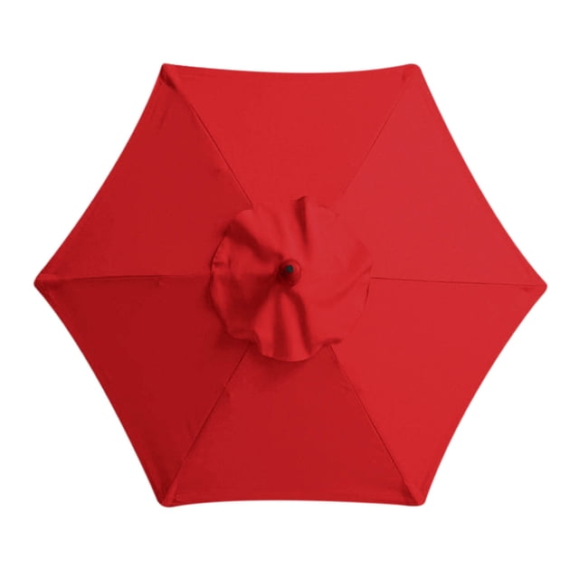 JWshufel Garden Stall Umbrella Replacement Cloth Vintage Design Lightweight Easy Carry Sun Protection Sturdy Windproof Standout Patterns Beach Pool Camping Use Accessories