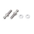 thumbnail image 3 of Unique Bargains 4 Set 10mm Car Gas Strut Ball Stud Silver Tone for Gas Struts Shock, 3 of 5