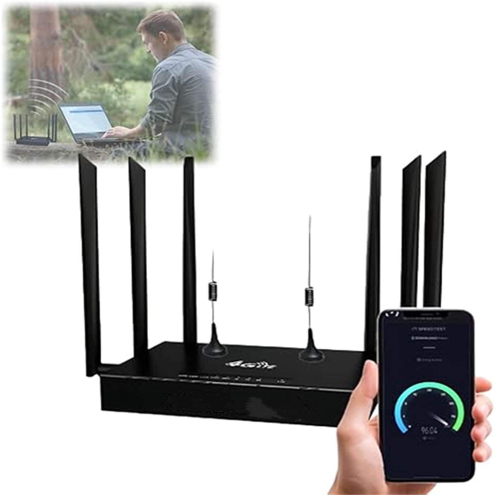 TopLLC Tools&Home Improvement Free WiFi Router Unlimiteds Satellites Internet a router
