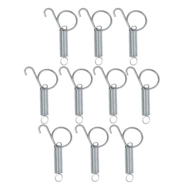 DOLITY 10 Paquets Crochet Élastique en Métal pour Porte de Cage pour Lapin Grande Cage