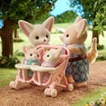 thumbnail image 3 of Calico Critters Fennec Fox Family, Lot de 4 figurines de poupée à collectionner, 3 of 4