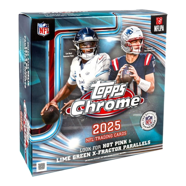 2025 Topps Chrome NFL Football Trading Cards Mega Box - Walmart.ca
