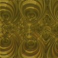 thumbnail image 1 of Ahgly Tapis d'Intérieur Lavable en Machine Carré Transitionnel Marron, 7 Pieds Carré, 1 of 7