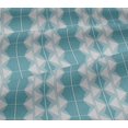 thumbnail image 5 of oneOone Viscose Jersey Fabric Triangle & Hexagon Geometric Print Sewing Fabric BTY 60 Inch Wide, 5 of 5