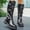 Black, variant on Amzcrzy Mid Calf Boots for Women Women's Fashion Casual Versatile Solid Color Metal Buckle Mid-Calf Fall and Winter Style Trendy Square Toe Thick Heel Buckle Boots Womens Winter Boots Women's Boots