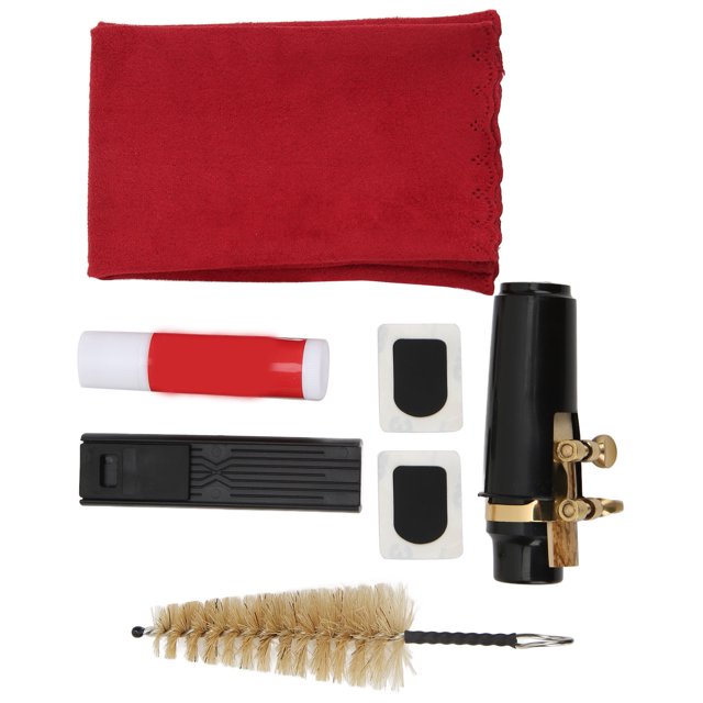 Mouth Piece Set, Durable Saxophone Mouthpiece Kit Ligature For Maintenance