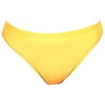 thumbnail image 4 of B91xZ Women's High Waisted Swim Bottom Ruched Bikini Tankini Swimsuit Briefs,Yellow M, 4 of 4
