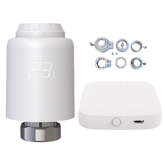suyin Smart Home For Zigbee Thermostat Valve: App-Controlled Energy-Saving Easy To Use