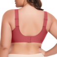 thumbnail image 4 of Non Wired Bra Women‘s Padded Full Cup Bra Without Underwire With Padding Seamless Bustier Bralette Breathable Soft, 4 of 5