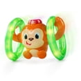 thumbnail image 1 of Bright Starts Roll & Glow Monkey Toy, 1 of 8