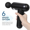 thumbnail image 3 of Pro Sport Deep Tissue Percussion Muscle Massage Gun, Pure Black, 3 of 7