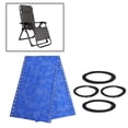 thumbnail image 3 of Recliner Replacement Fabric Breathable Chair Lounge Chair Reclining Cloth Flower + Rope, 3 of 7