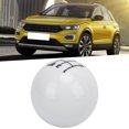 thumbnail image 1 of M12x1.25 Gear Knob 5 Speed Wear Resistant Acrylic with 3 Adapters White, 1 of 7