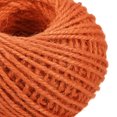 thumbnail image 3 of Uxcell 164 Feet 0.08" Jute Twine Jute Rope Jute Twine String Cords Orange for DIY, 3 of 6