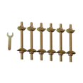 thumbnail image 4 of simhoa Countertop Connector Lightweight Draw Bolt for Stair Headboard Residential M8x80 6Pcs, 4 of 8