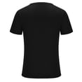 thumbnail image 4 of Styesk T Shirts for Man Fashionable Men's Solid Color Short Sleeved Mesh Breathable Tight Fitting T-shirt, 4 of 8