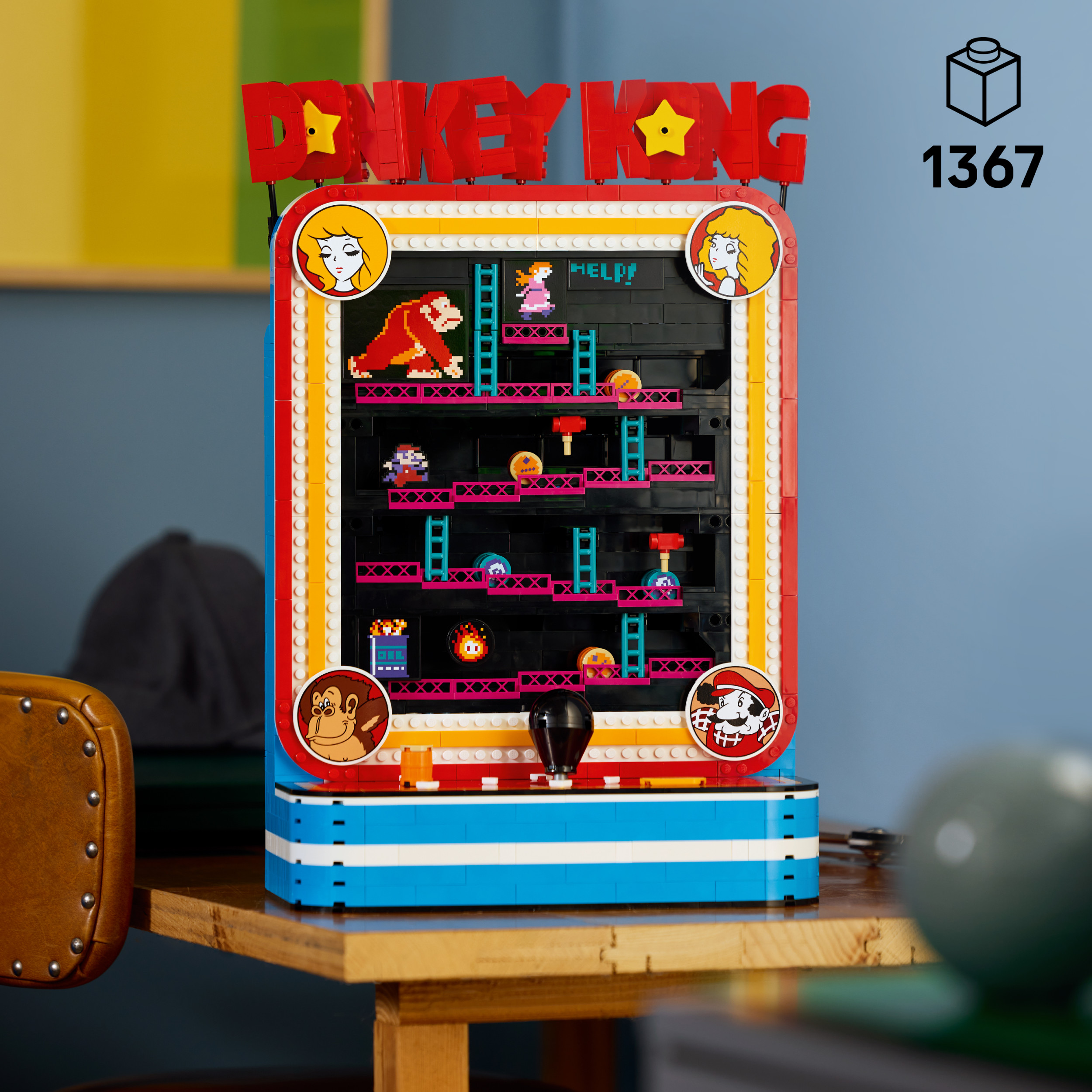 LEGO Borne d’Arcade Donkey Kong , Ensemble de Construction 72051
