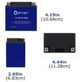 thumbnail image 2 of YTZ7S Batterie Lithium de Remplacement pour Yamaha 5TJ-82100-01-00, 2 of 6