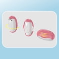 thumbnail image 3 of Binwennn Penguin Shape Reusable Lint Roller Penguin Lint Roller Penguin Shape Lint Roller Penguin Shape Washable Sticky Roller Penguin Lint Remover Laundry Lint Catcher Reusable Blanket Lifter for, 3 of 7