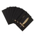 thumbnail image 4 of simhoa 10pcs Handmade Feather Greeting Thank You Cards Wedding Birthday - Champagne, 4 of 8