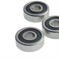 thumbnail image 3 of 40/50 Pcs 606RS 606 2RS 606RZ 606-2RZ 606-2RS 6X17X6mm Roulements à Billes Miniatures Grande Vitesse Micro Roulement à Billes Miniature, Facile à Utiliser, 3 of 4