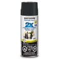 thumbnail image 2 of Peinture et apprêt polyvalents Rust-Oleum Painter's Touch 2X pour intérieur/extérieur en noir mat, bombe aérosol de 340g, 2 of 2