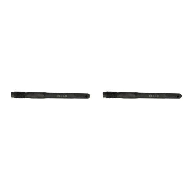 Decodeary Universal Wheel Hanger Alignment Pin Mounting Guide Bolts Convenient and Time-saving M12x1.25 160mm 2Set