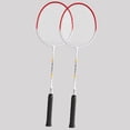 thumbnail image 3 of 2 Pieces Badminton Racket Set Badminton Equipment Durable Badminton Racquet for Adults and Teenagers Playing Backyard Game Practice Without Bag, 3 of 10