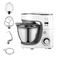 thumbnail image 1 of Batteur sur Socle Multifonction 1000 W à Tête Inclinable pour Aliments, Mélangeur de Cuisine Électrique, 1 of 8